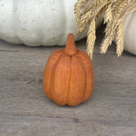 CA-5244 - Sm. Orange 3D Carved Pumpkin