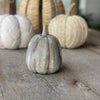 CA-5265 - Lrg. Driftwood 3D Carved Pumpkin