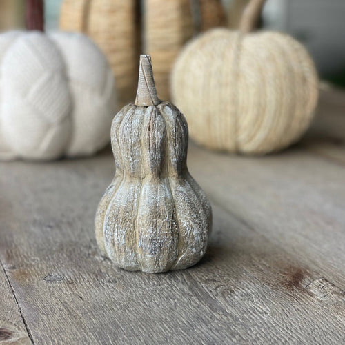 Driftwood 3D Carved Gourd