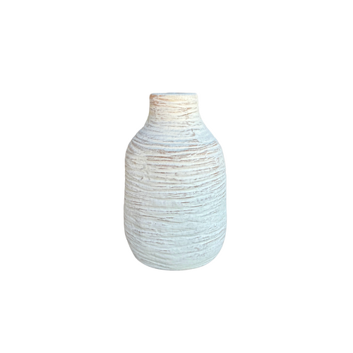 CA-5275 - Small White Vase (DUE IN JUNE)
