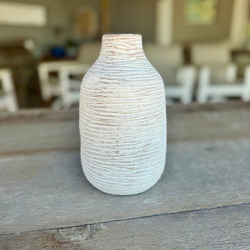 CA-5277 - Med. White Vase