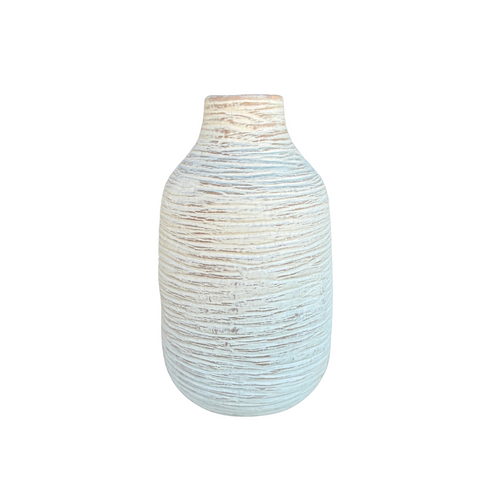 CA-5277 - Med. White Vase (DUE IN JUNE)