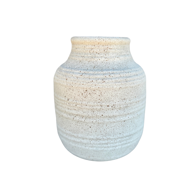 CA-5285 - Med. White Pottery Urn