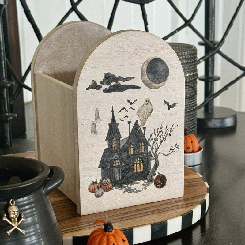 Haunted House Container 