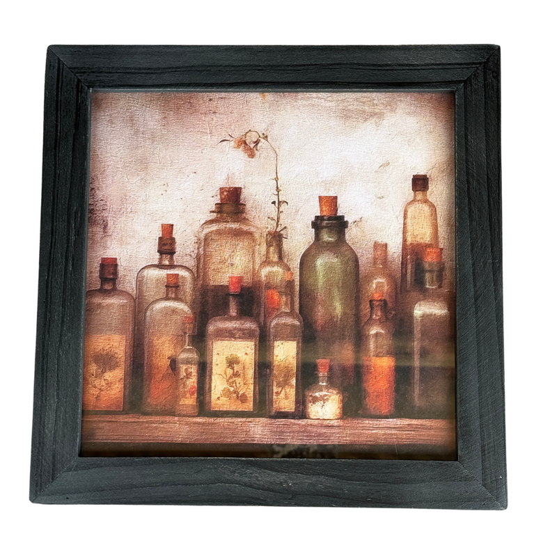 CA-5318 - Potions with Flower Frame