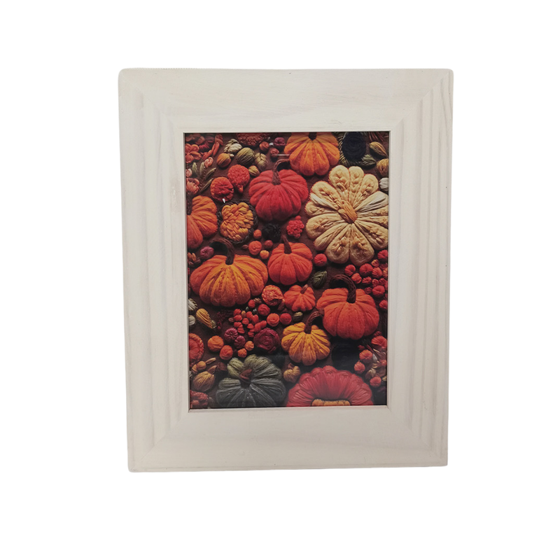 CA-5345 - Stiched Pumpkin Patch Frame