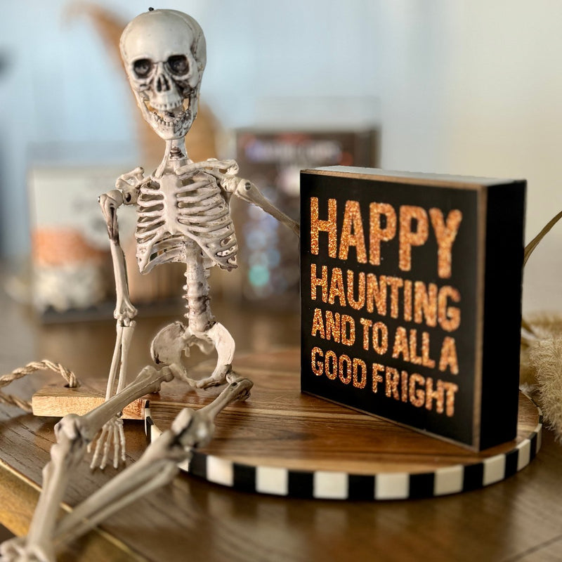 CA-5355 - Happy Haunting Box Sign