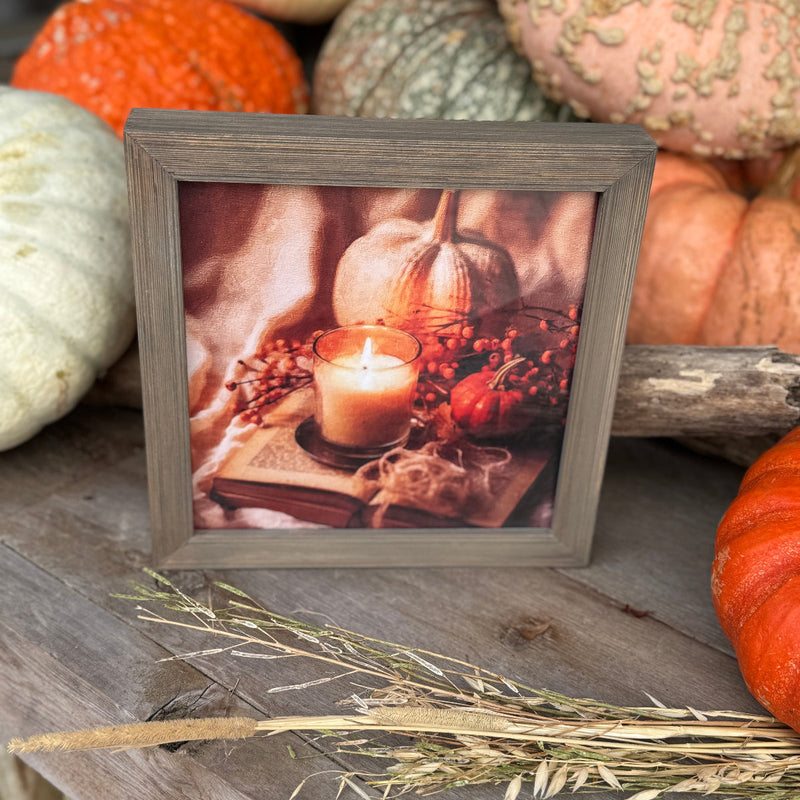 CA-5405 - Pumpkins & Book Frame