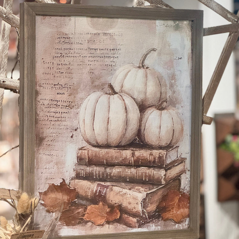 CA-5407 - Pumpkins & Books Frame