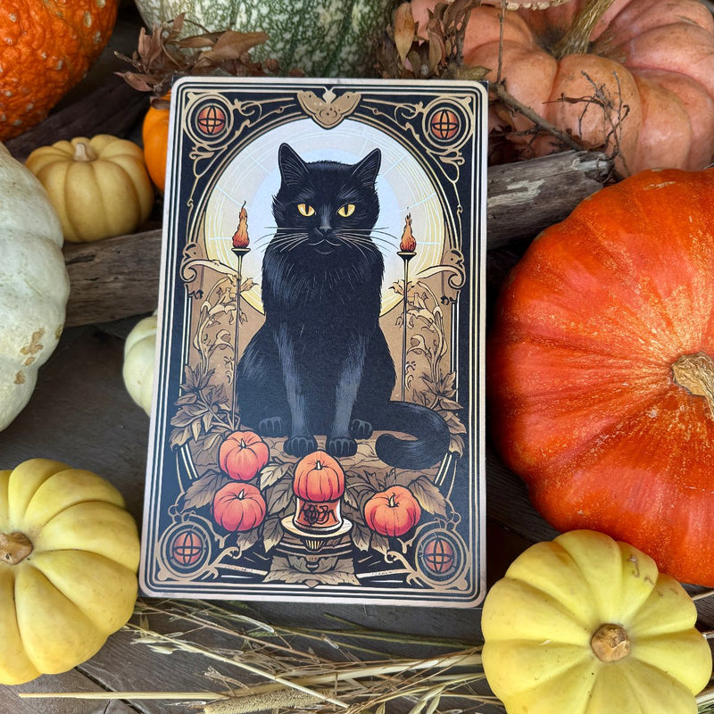 CA-5420 - Cat Tarot Card Box (DUE IN MAY)