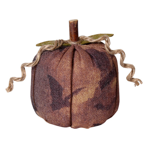 Sm. Bat Fabric Pumpkin