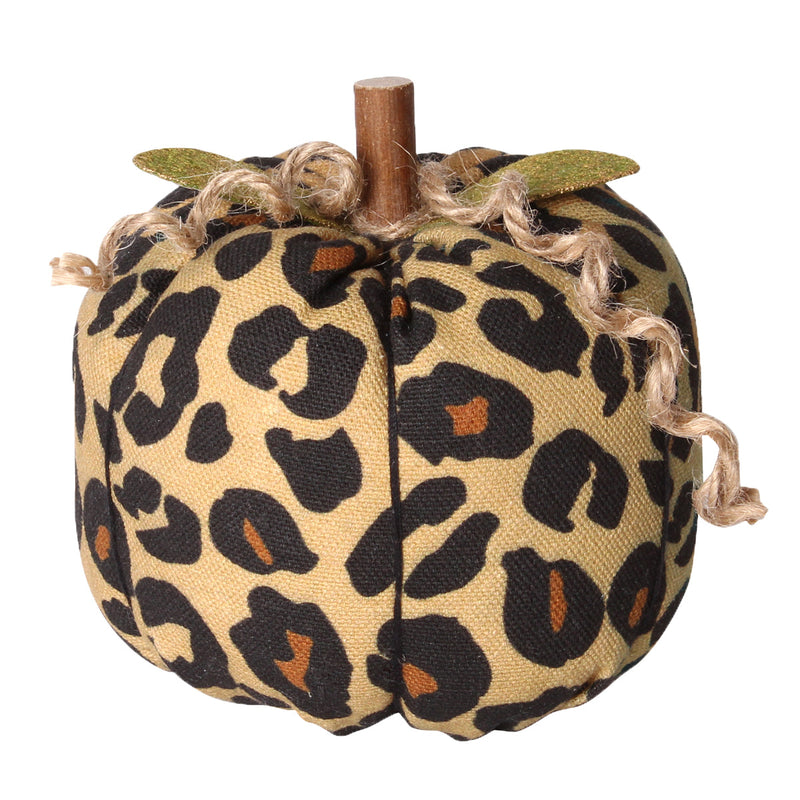 CF-2265 - Med. Cheetah Fabric Pumpkin