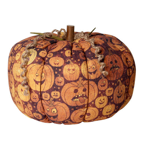 XL Jack O Fabric Pumpkin