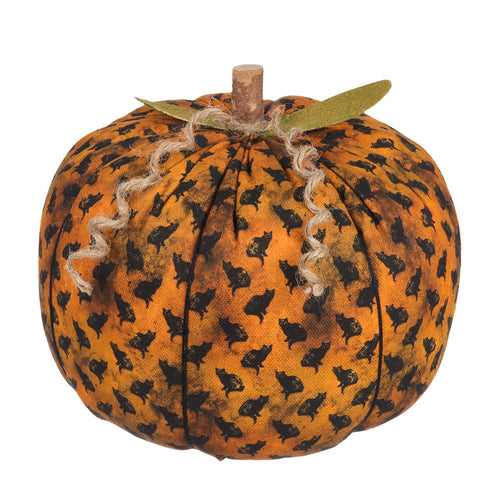 XL OB Cat Fabric Pumpkin
