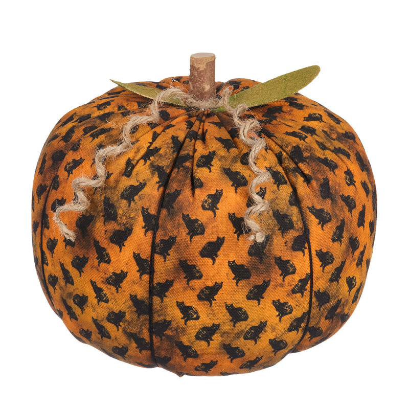 XL OB Cat Fabric Pumpkin