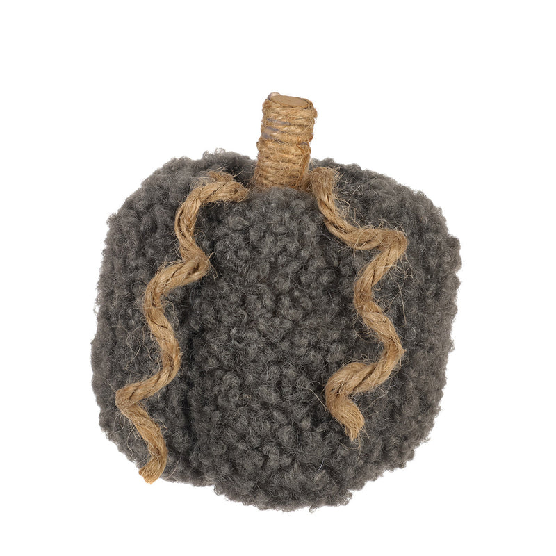 Sm. Charcoal Sherpa Pumpkin
