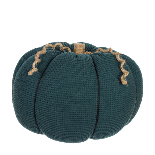 XL Teal Waffle Pumpkin