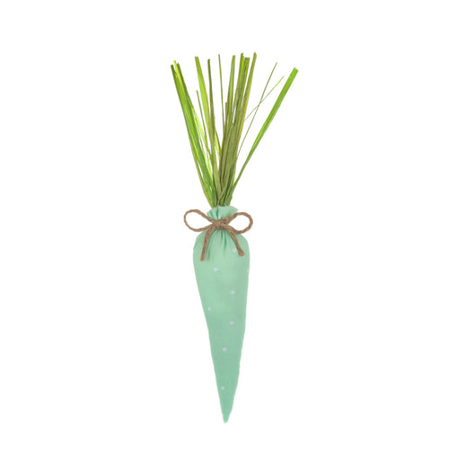 Sage Dotted Fabric Carrot