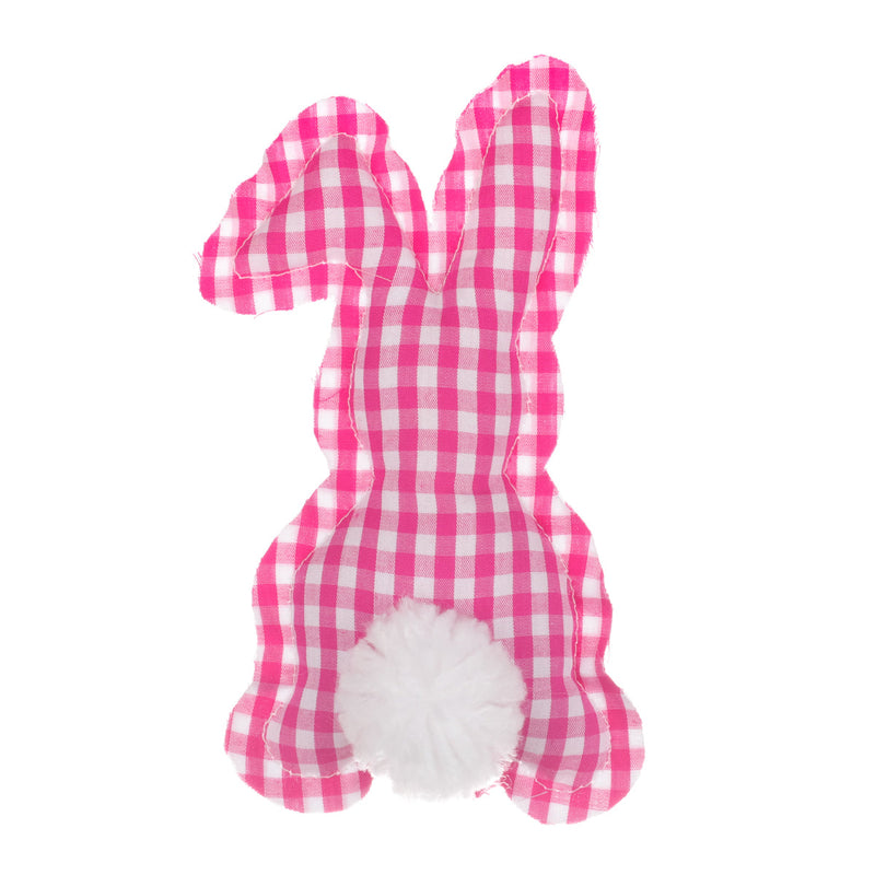 CF-2690 - *Pink Gingham Pom Bunny