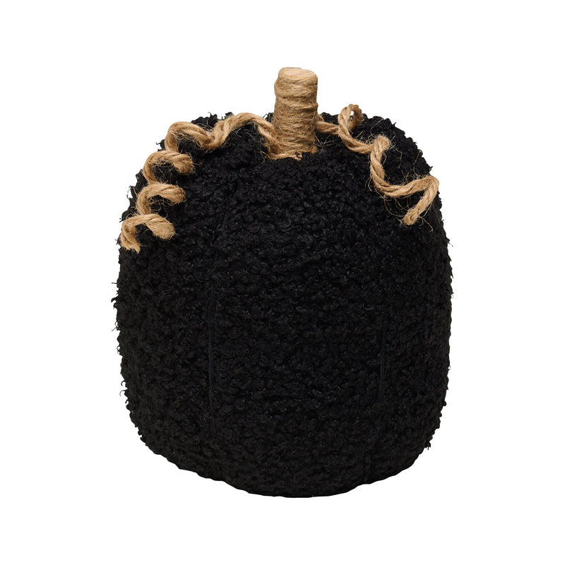 Lrg. Black Sherpa Pumpkin
