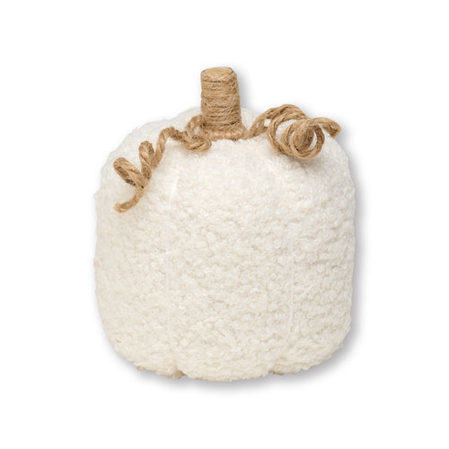 Med. White Sherpa Pumpkin