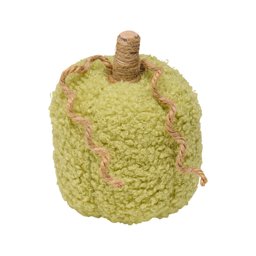 Sm. Olive Green Sherpa Pumpkin