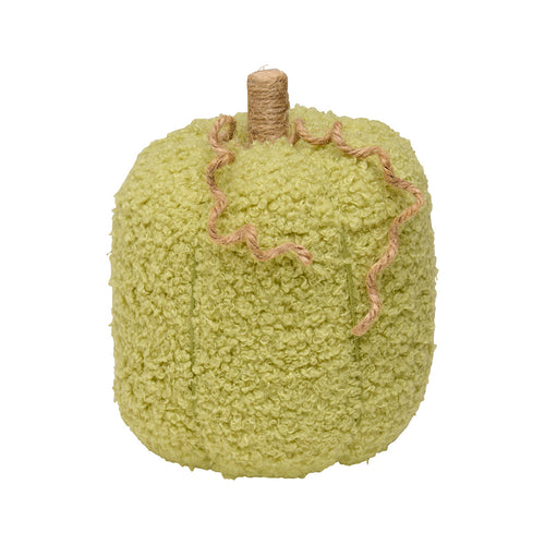Lrg. Olive Green Sherpa Pumpkin