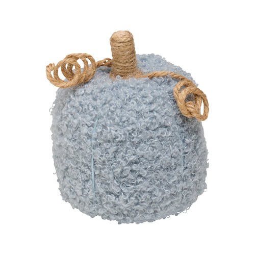 Sm. Medium Blue Sherpa Pumpkin
