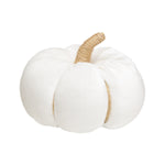 Med. White Velvet Pumpkin