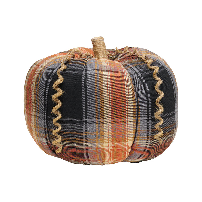 CF-3153 - XL Multi-Color Fabric Pumpkin