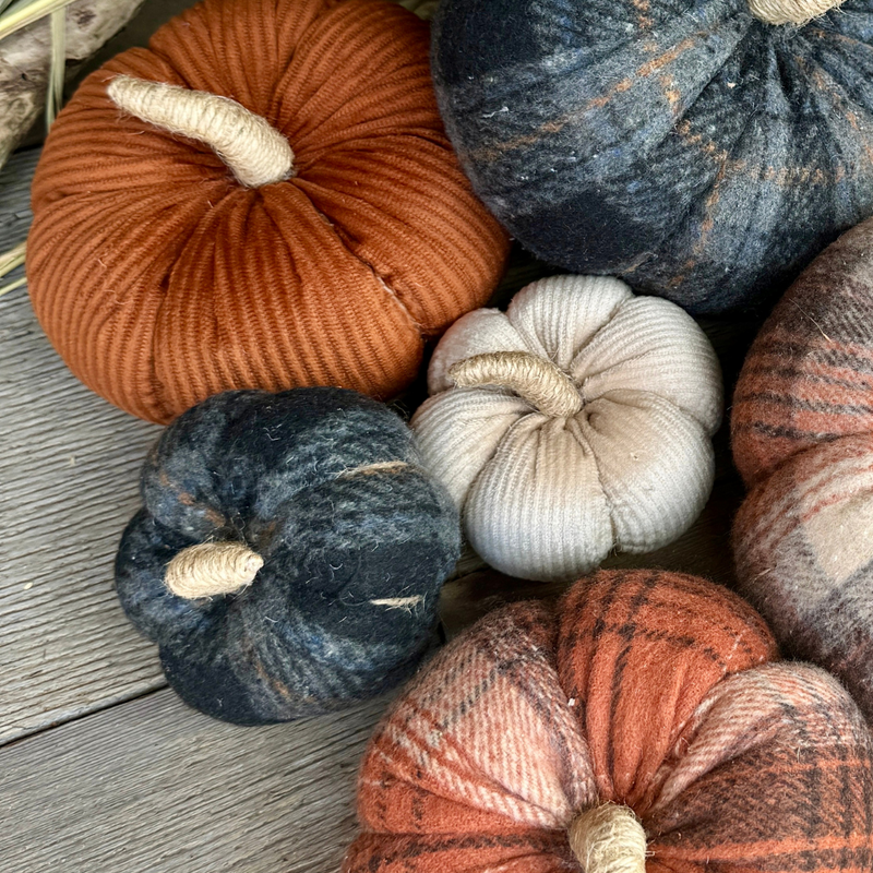 CF-3275 - Small Dakota Plaid Pumpkin