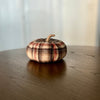 CF-3297 - Large Sienna Plaid Pumpkin