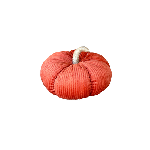 CF-3319 - Lrg. Orange Corduroy Pumpkin