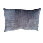 CF-3336 - Slate Corduroy Pillow (DUE MID APRIL)