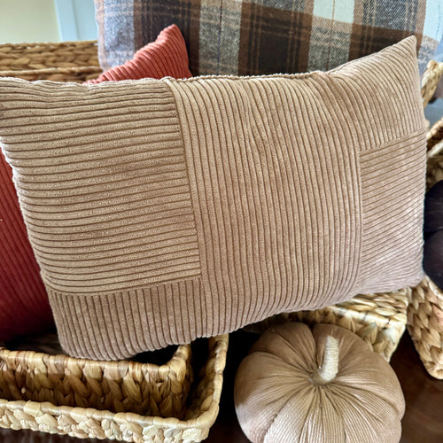 Cookie Corduroy Pillow