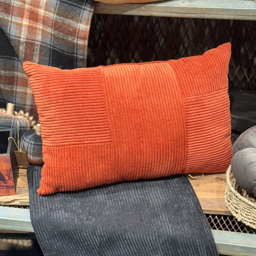 Nutmeg Corduroy Pillow