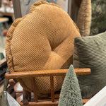 CF-3342 - Round Camel Corduroy Pillow