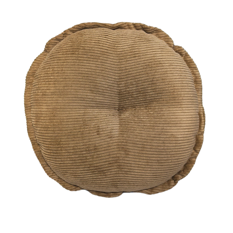 CF-3342 - Round Camel Corduroy Pillow