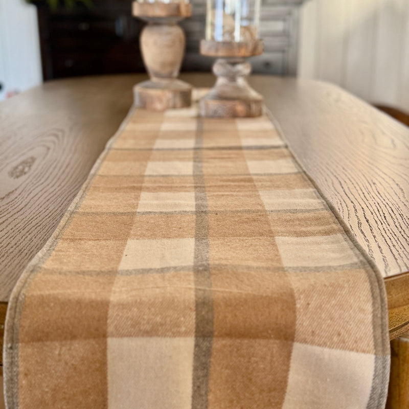 CF-3367 - Ryder Plaid 72" Table Runner (DUE IN MAY)