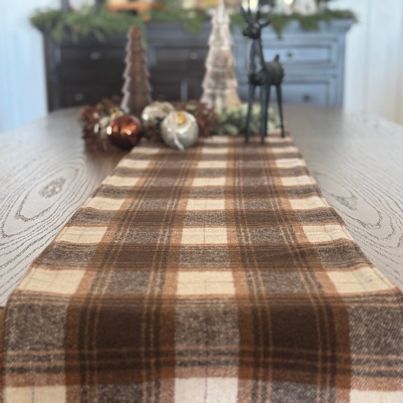 CF-3370 - Tucker Plaid 72" Table Runner (DUE IN MAY)