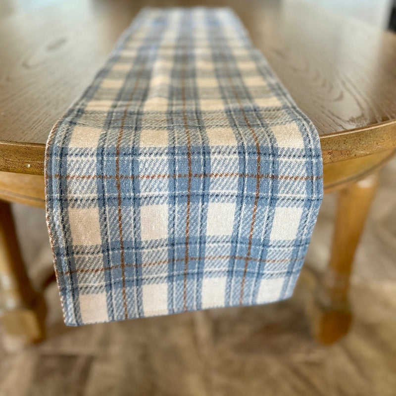 CF-3376 - Ocean Plaid 48" Table Runner