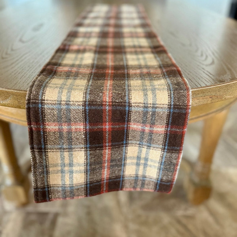 CF-3381 - Sienna Plaid 48" Table Runner