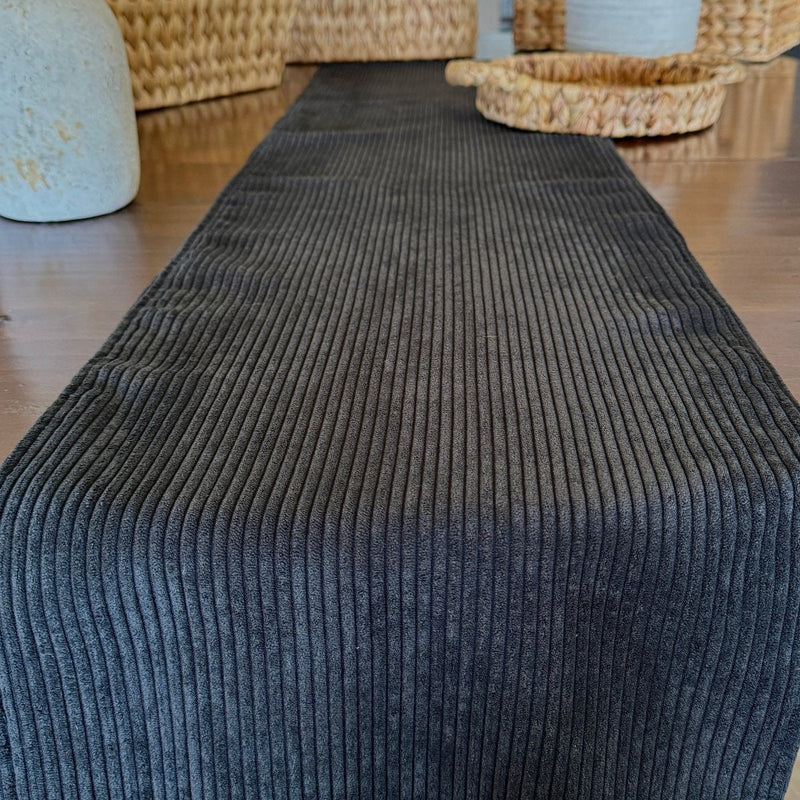 CF-3391 - Midnight Corduroy Table Runner