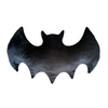 CF-3395 - Black Velvet Bat Pillow