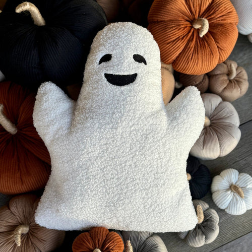 Chunky Sherpa Ghost Pillow 