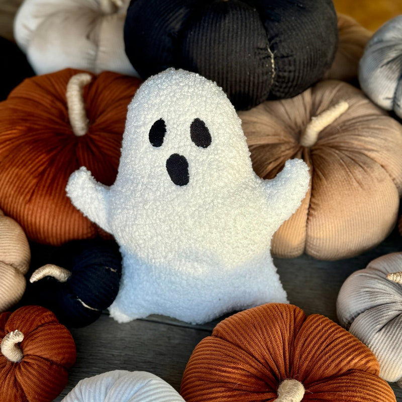 CF-3398 - Sm. Sherpa Ghost Pillow (DUE IN MAY)