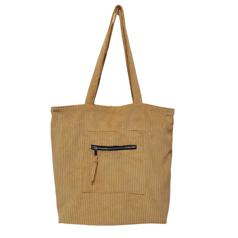 CF-3432 - Honey Corduroy Tote