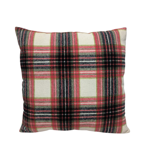 CF-3446 - 20" x 20" Noel Plaid Pillow