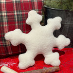 CF-3467 - White Snowflake Sherpa Plush (DUE IN JULY)