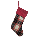 CF-3476 - Noel/ Red Cord. Stocking (DUE IN JULY)